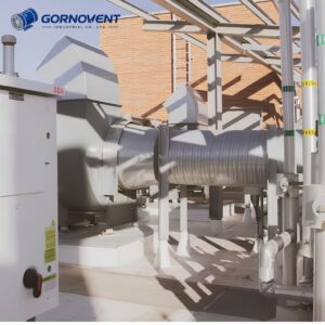Промышленная центробежная вентиляционная система GORNOVENT наружной установки
