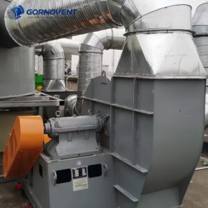 Промышленный радиальный центробежный вентилятор GORNOVENT с ременной передачей